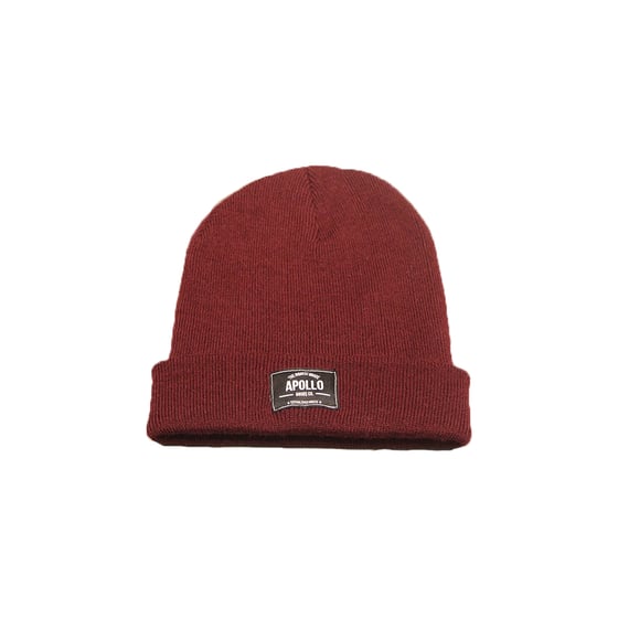 Image of Apollo Burgundy Beanie