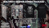 Image of MALTREAT DEAFEN - "Perpetual Ruination" CD & T-Shirt
