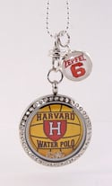 Harvard Water Polo bling locket