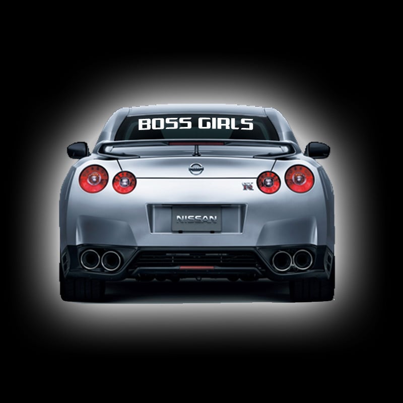 Image of Boss Girls Large Decal (Certified Members Only)