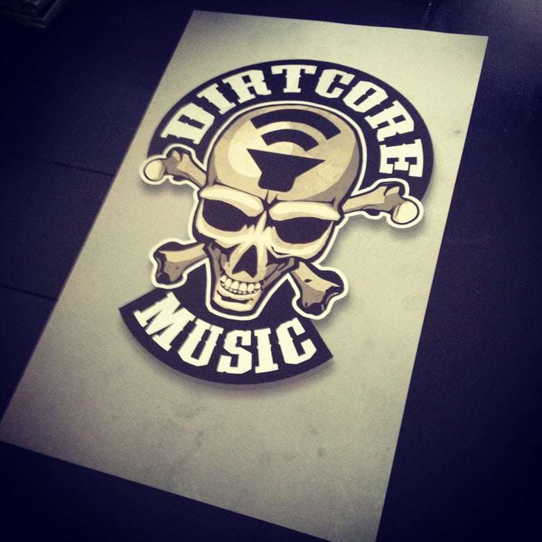 Image of Dirtcore Music Poster
