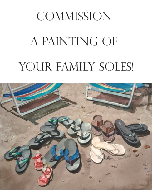 Image of Your own Family Soles original painting