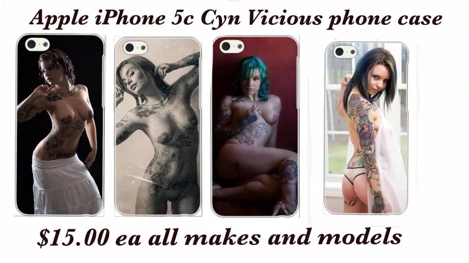Image of Cyn Vicious Uncensored Phone Case