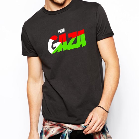 Image of Free Gaza T-Shirt - Diamond Black