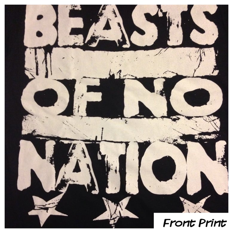 Image of Beasts of No Nation - DC Flag T Shirt - On Black