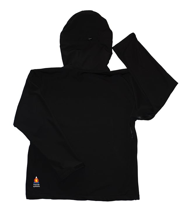 Image of Antero II Hybrid Softshell Jacket Made in Colorado Black