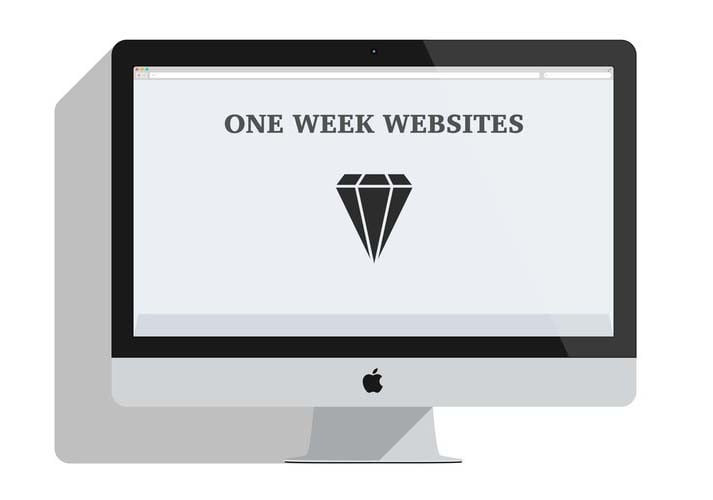 Image of The One Week Website