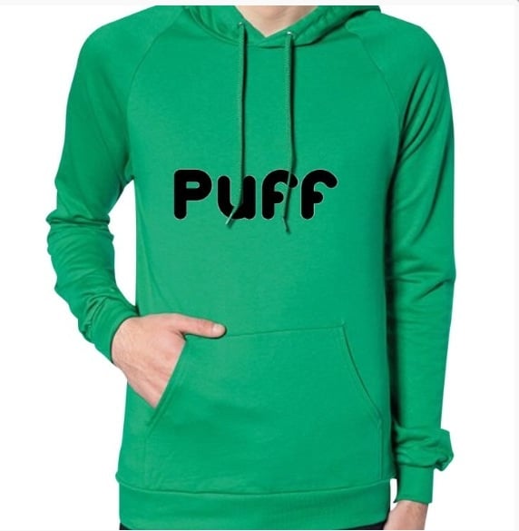 Image of Green Slim Fit Hoodie