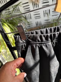 Image 4 of Faux leather pants with pockets 