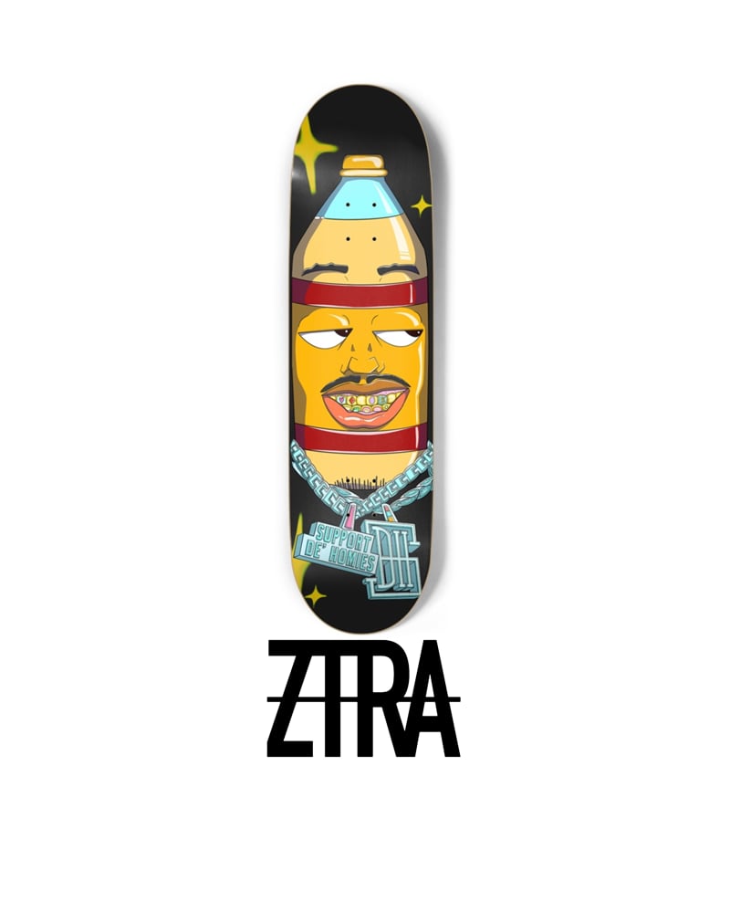 “O Got New Grilllz” Skateboard