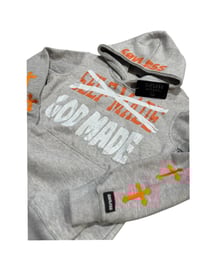 Image 2 of “God Made” hoodie (Orange)