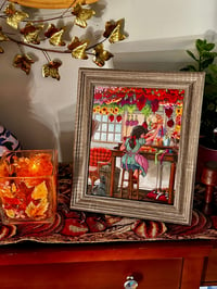 Image 2 of The Wreath Maker - FRAMED ORIGINAL