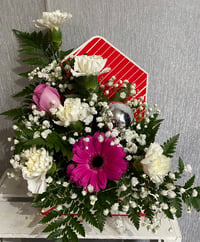 Image 2 of Christmas flower envelope thank 