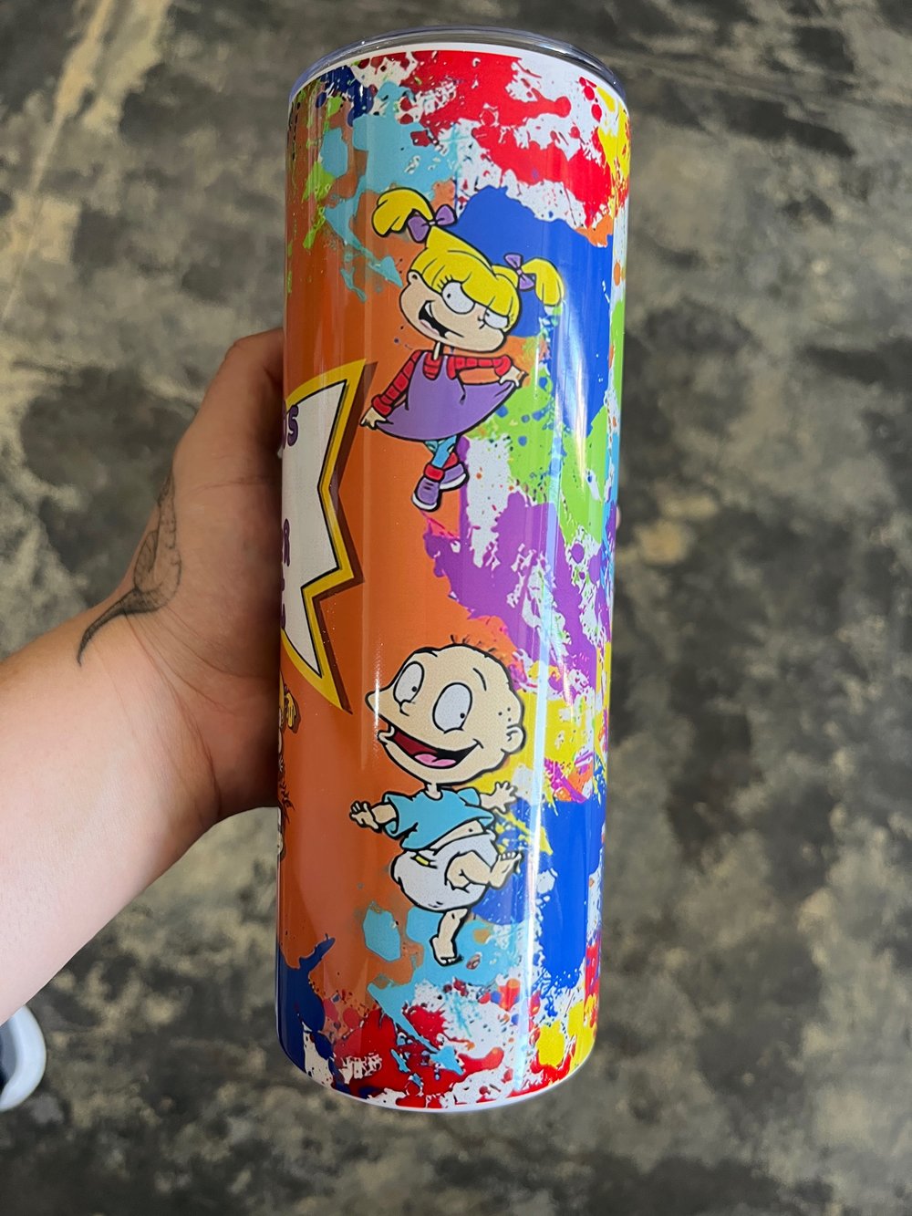 Image of 90s Mama Raising Rugrat  20oz Tumbler 