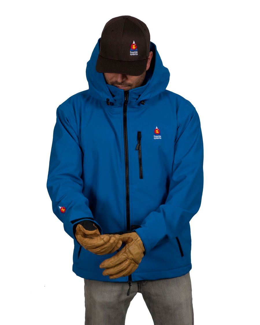 Image of Antero II Hybrid Softshell Jacket Made in Colorado Black