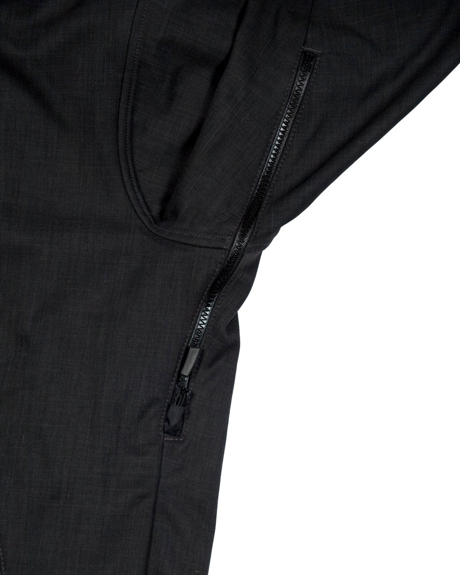 Freeride Systems — Antero II Hybrid Softshell Jacket Made in Colorado Black
