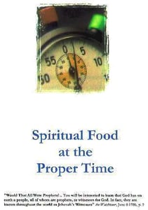 Image of Spiritual Food at the Proper Time