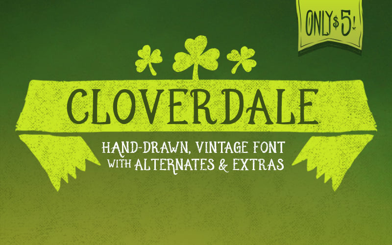 Image of "Cloverdale" Font