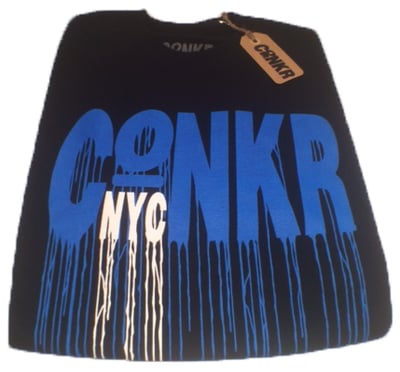 Image of "DRIPPY DRIPPY" Black/Blue/White