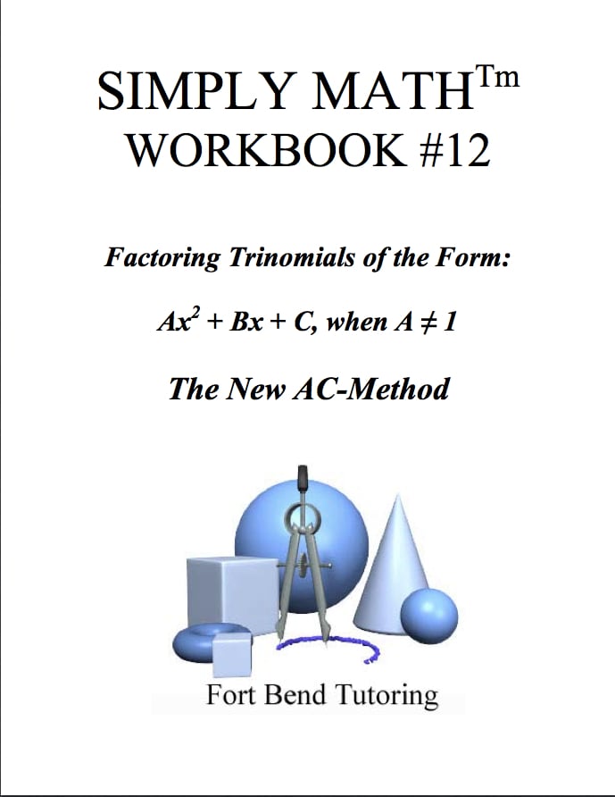 Image of Simply Math Workbook #12