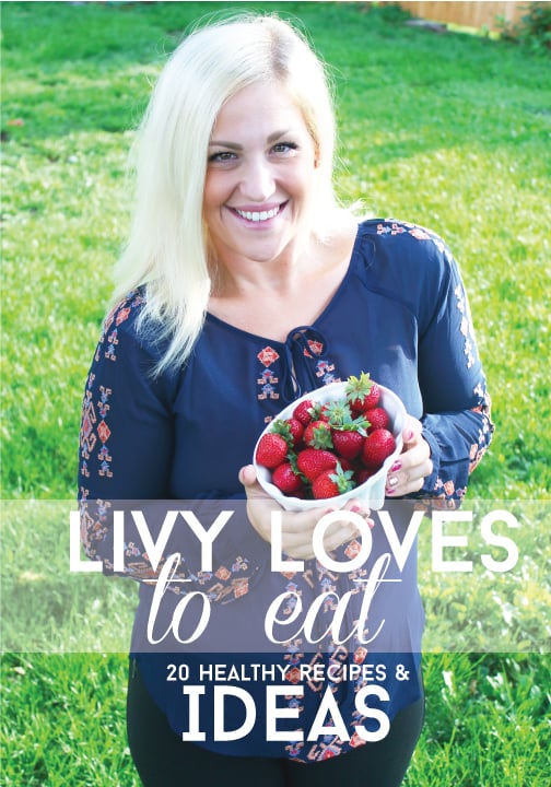 Image of Livy Loves to Eat Recipe book