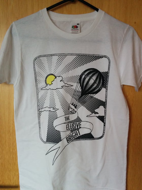 Image of Men's T-shirt, original handprinted design