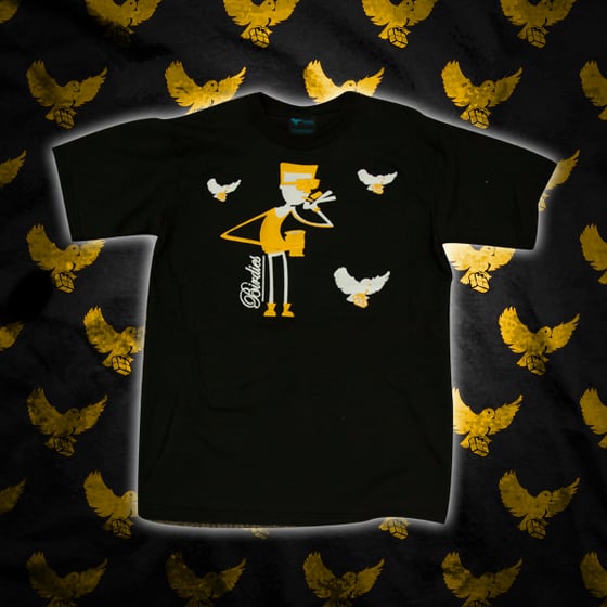 Image of Black/Yellow Fly Guy T Shirt