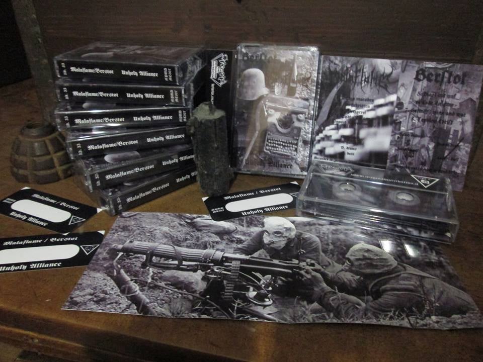 Image of Malaflame/Berstot split 