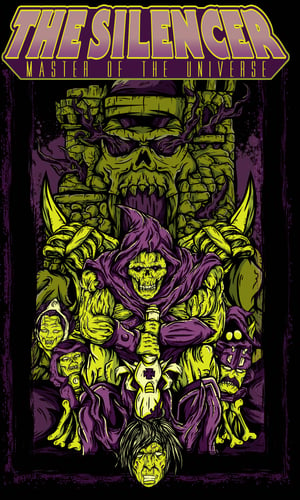 Image of The Silencer "Skelator Master of The Universe" Tank Top