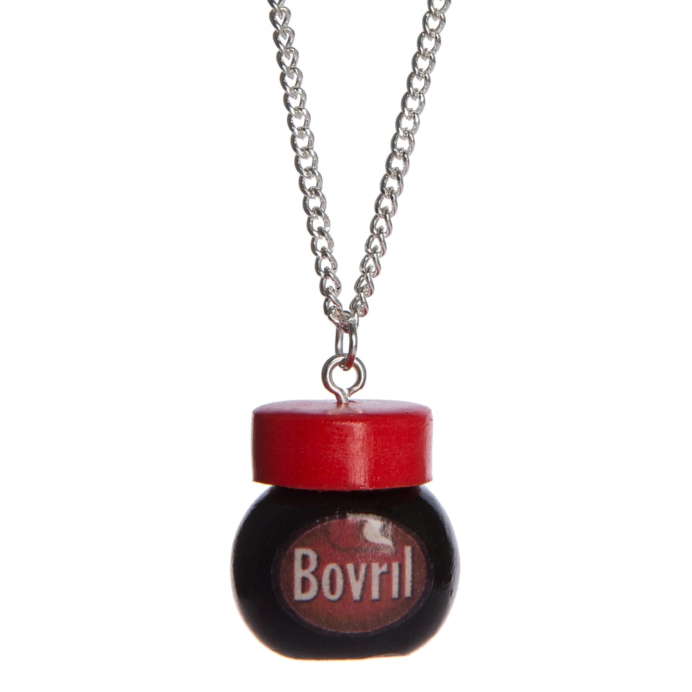 Image of Mini Bovril Charm Necklace/Keyring