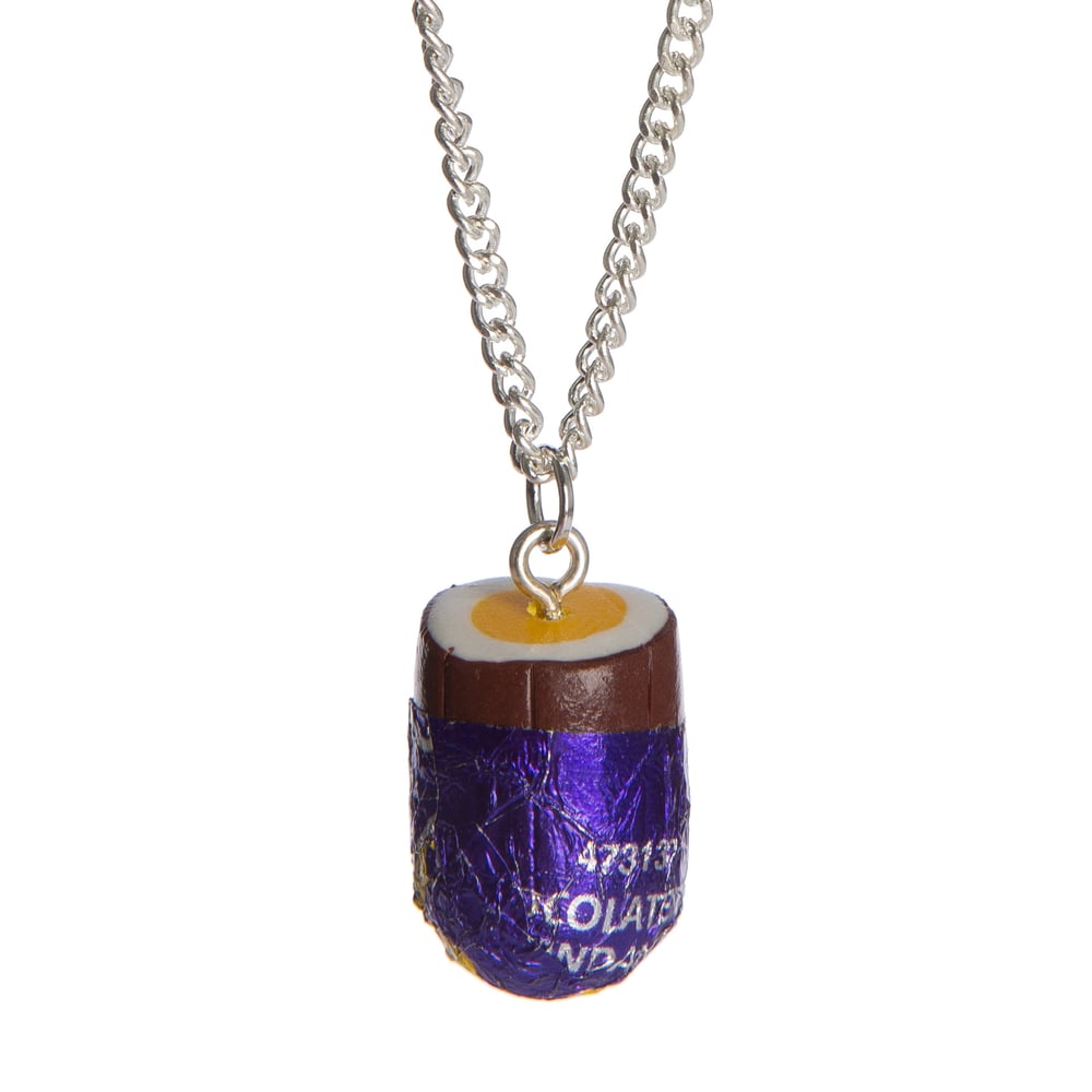 Image of Creme Egg Necklace