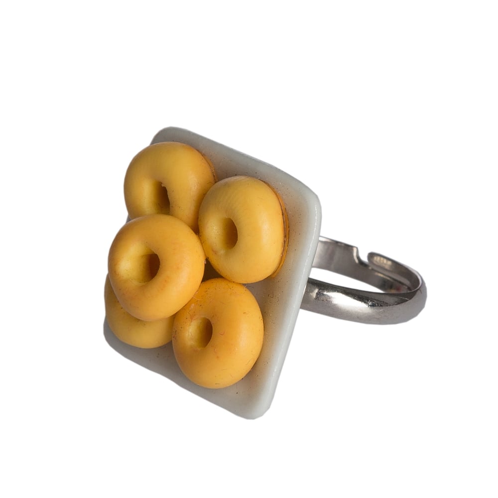 Image of Glazed Donut Ring