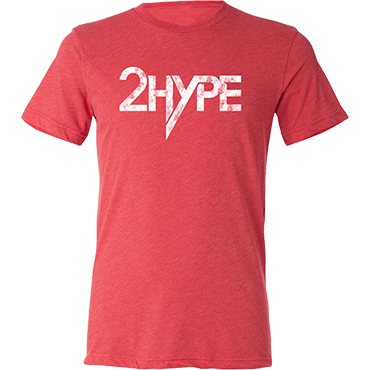Image of 2 Hype Tri-Blend T-Shirt (Red)