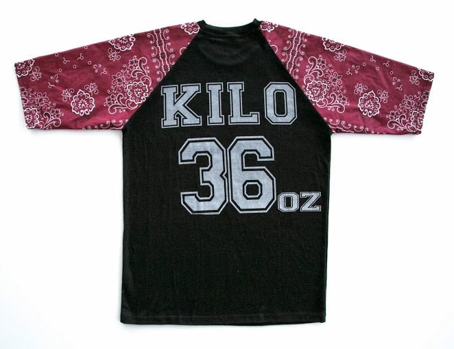 Image of Kilo aka The Brick in Burgundy back