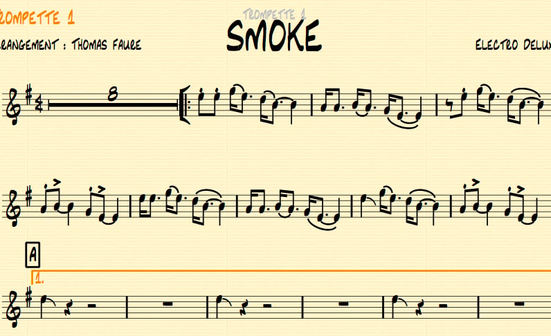 Image of SMOKE - Big Band version
