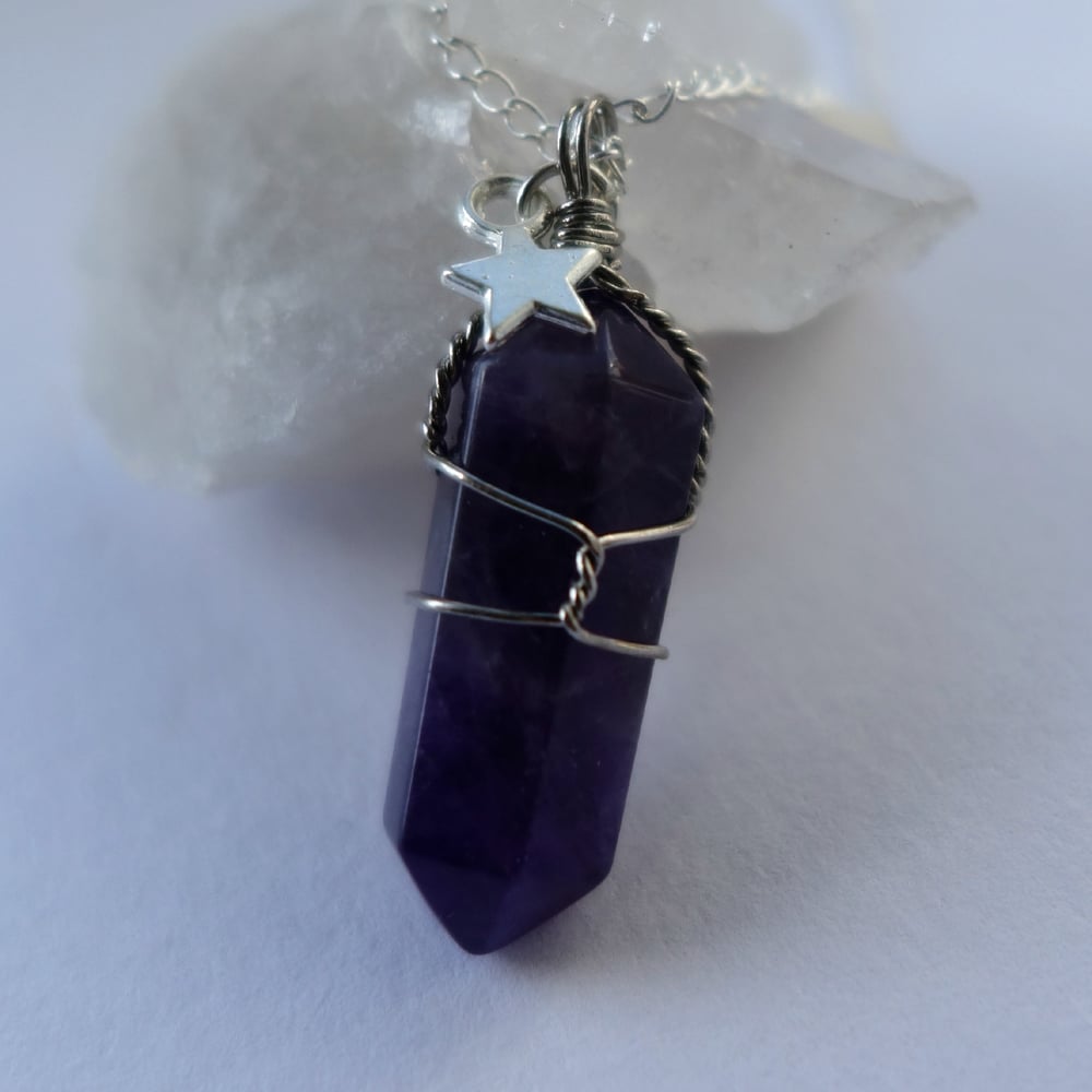 Image of Amethyst Necklace