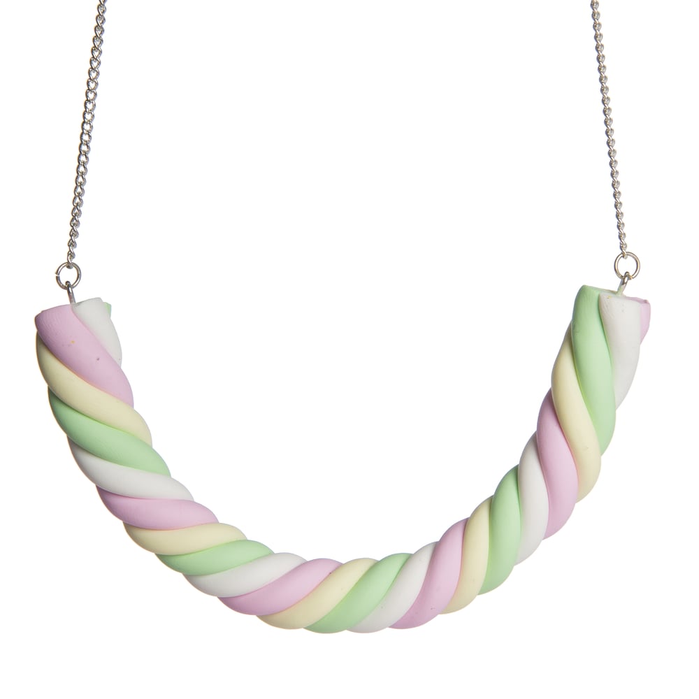 Image of Giant Multicoloured Flump Necklace