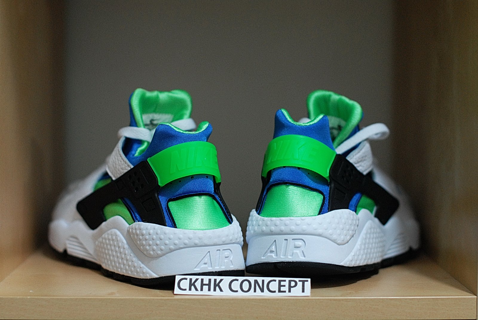 NIKE HUARACHE OG - SCREAM GREEN' / CKHK Concept