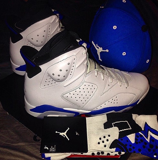 Image of Nike Air Jordan 6 Retro - Sport Blue