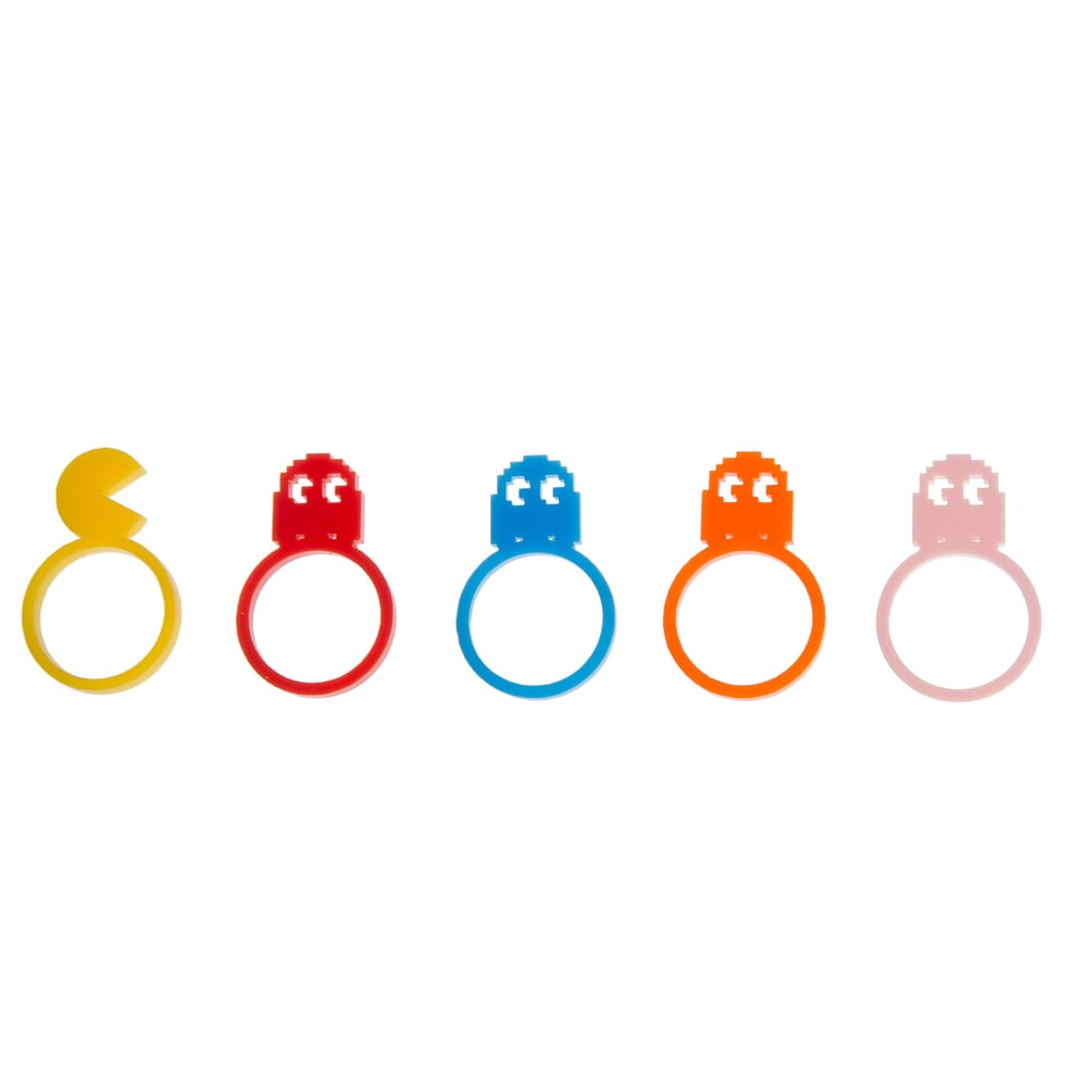 Image of PacMan Ring Set