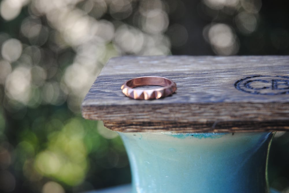 Image of Copper Studded Ring