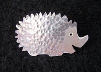 Image 1 of Hedgehog brooch or necklace.
