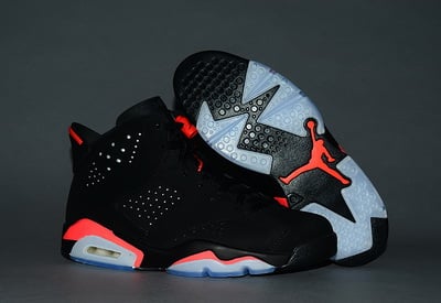 Image of Jordan 6 "Black Infrared"
