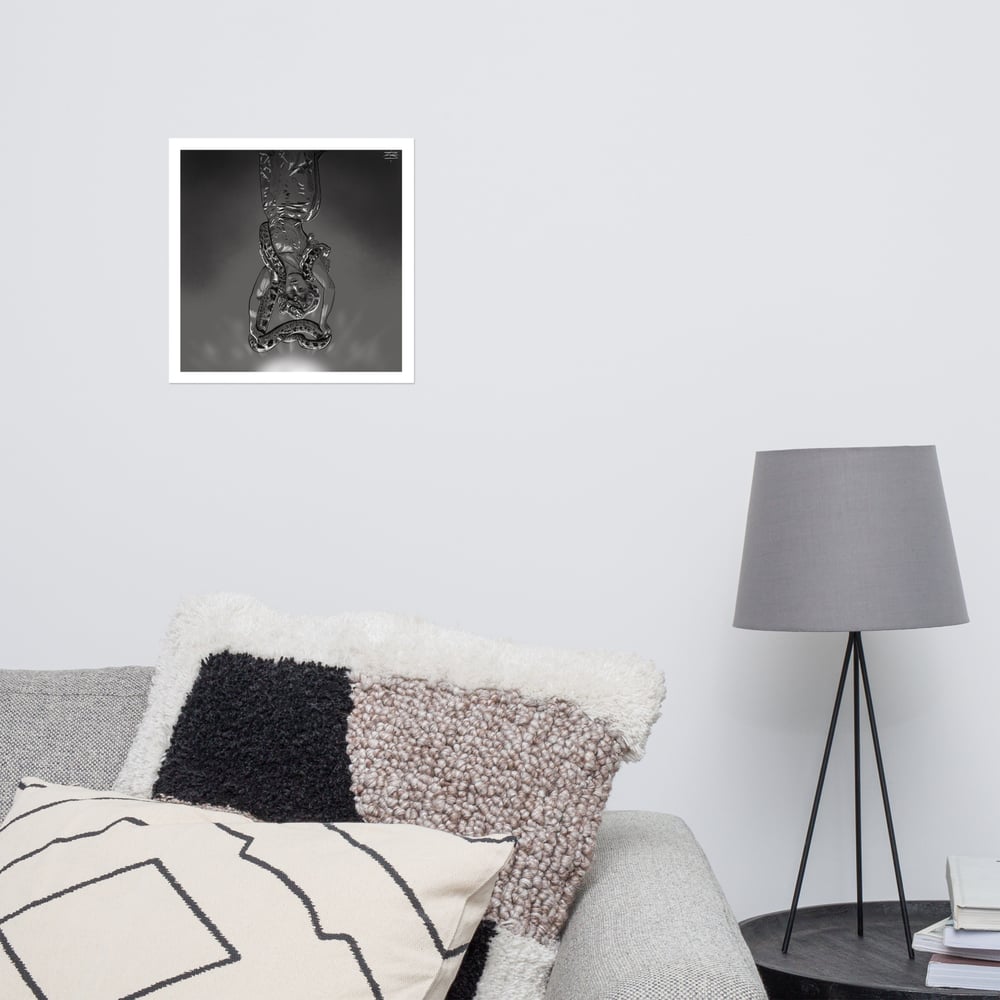 Snake Goddess luster paper poster