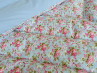 Image 1 of Beatrice In Blue Piped Edge Eiderdown