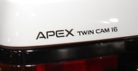 Image 2 of AE86 APEX TWIN CAM 16 Rear hatch decal.