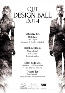 Image of 2014 QUT Design Ball - Early Bird