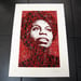 Image of NINA SIMONE - RED - last print remaining 12/12