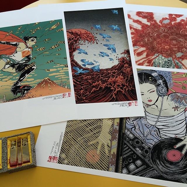 Image of custom print open editions (on demand, signed + sealed)