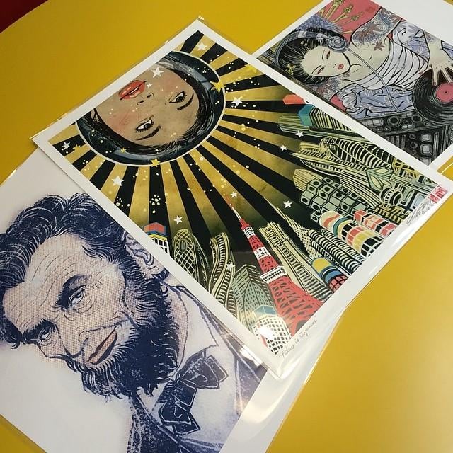 custom print open editions (on demand, signed + sealed) | YUKO